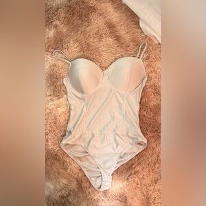 Ivory One-Piece Bustier Haute Monde